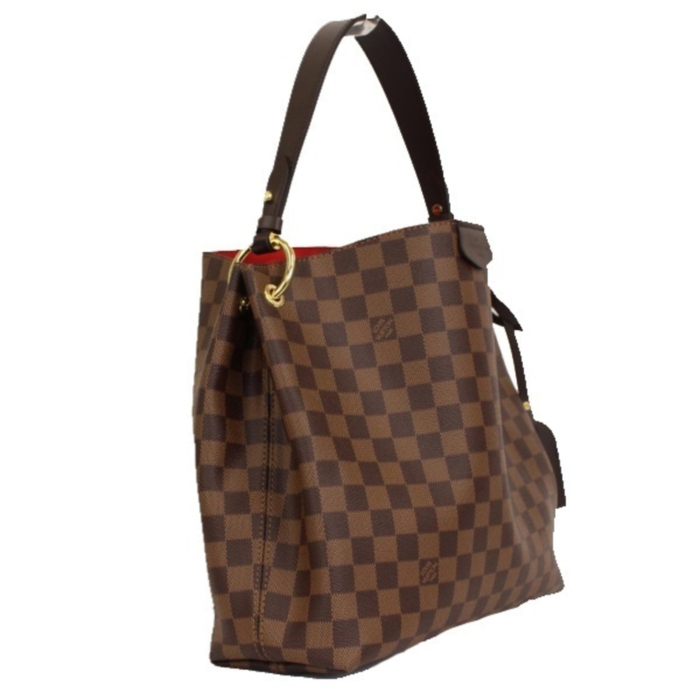 Louis Vuitton Graceful PM Shoulder Bag Damier Brown